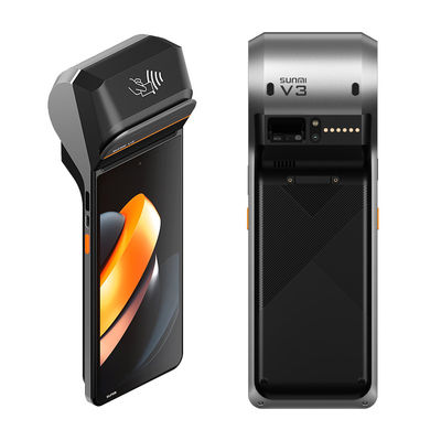 7.7V 3100mAh Battery Mobile POS with Optional NFC and Qualcomm Hexa-core CPU