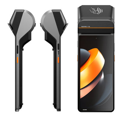 7.7V 3100mAh Battery Mobile POS with Optional NFC and Qualcomm Hexa-core CPU