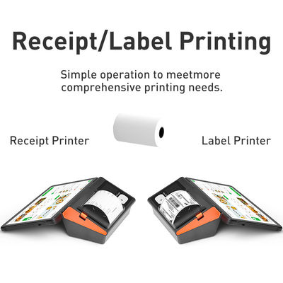 800*1280 IPS Incell Display Resolution And 2.4G/5G WIFI Module The Perfect Combination For Desktop Android POS Machine