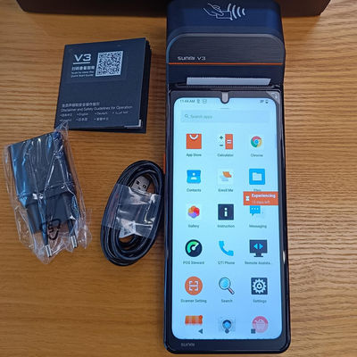 SUNMI V3 Portable 3+32GB large Screen 6.75Inch Pos Qualcomm Android13 Restaurant Check Out Pos System
